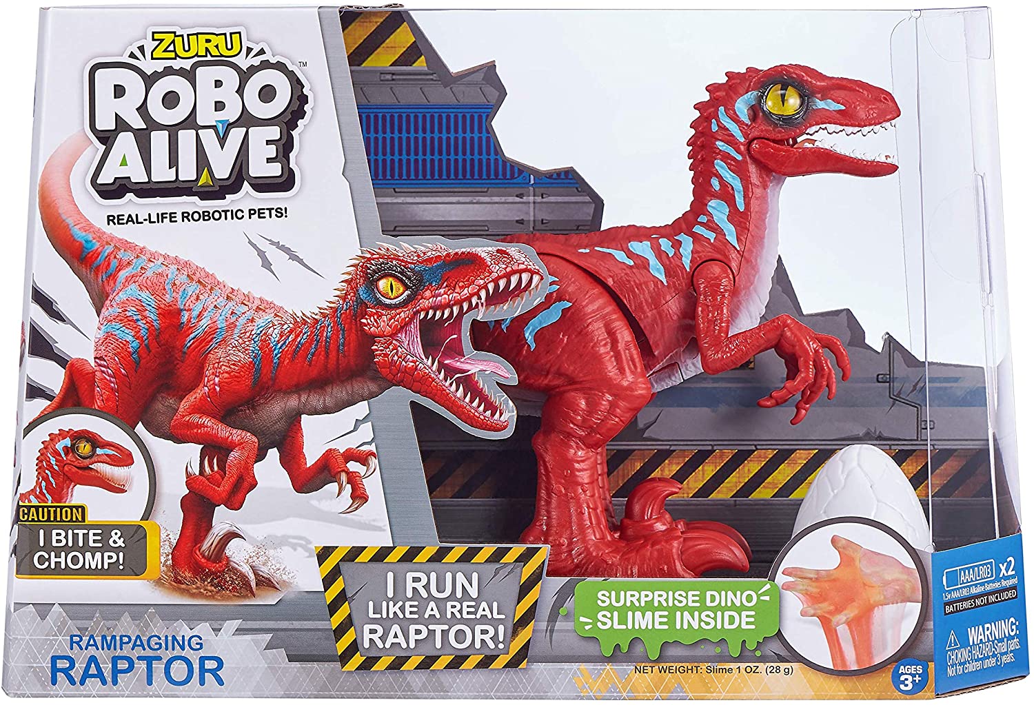 

Интерактивная игрушка Pets & Robo Alive Красный Велоцираптор (25289R)
