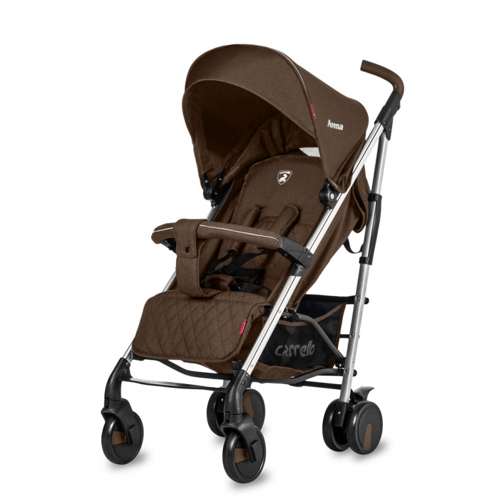 

Коляска прогулочная CARRELLO Arena CRL-8504 Gold Brown в льне алюминиевая ш.к./1/ LEN