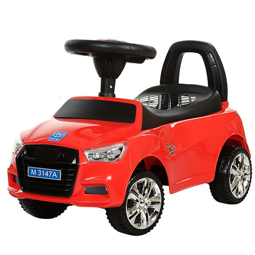 

Каталка-толокар чудомобиль Bambi M 3147A(MP3)-3 музыка MP3 64x37x29см Красный (M 3147A(MP3)-3)
