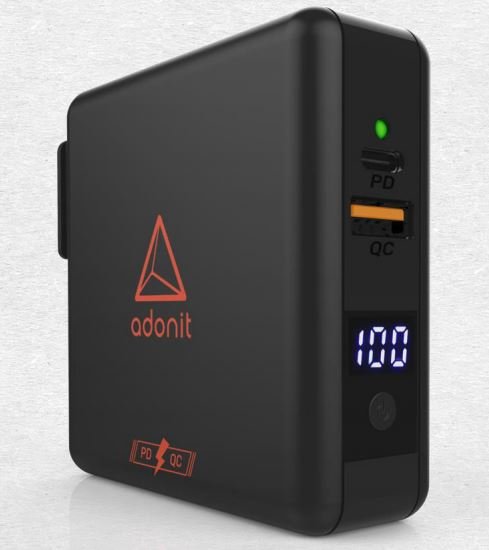 

Зарядное устройство Adonit Wireless Charging with Power Bank 6700mAh Travel Cube Pro Black (134-17-07-A)