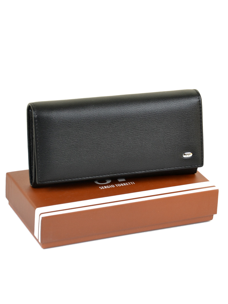 

Женский кожаный кошелек ST 29758 black