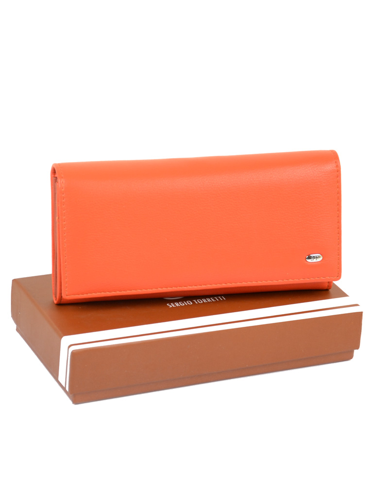 

Женский кожаный кошелек ST 29765 orange