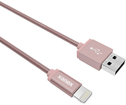 

Кабель Kanex Usb Cable to Lightning Premium DuraFlex 1.2m Rose Gold (K157-1161-RG4F) 1,2 м