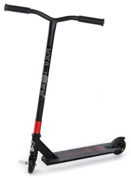 

Самокат трюковой Scoote Fluber PU 100 мм Красный (se8122)