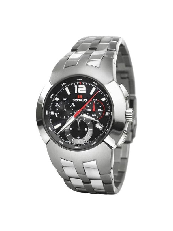 

Мужские наручные часы Seculus 4489.2.503 black, ss, ss