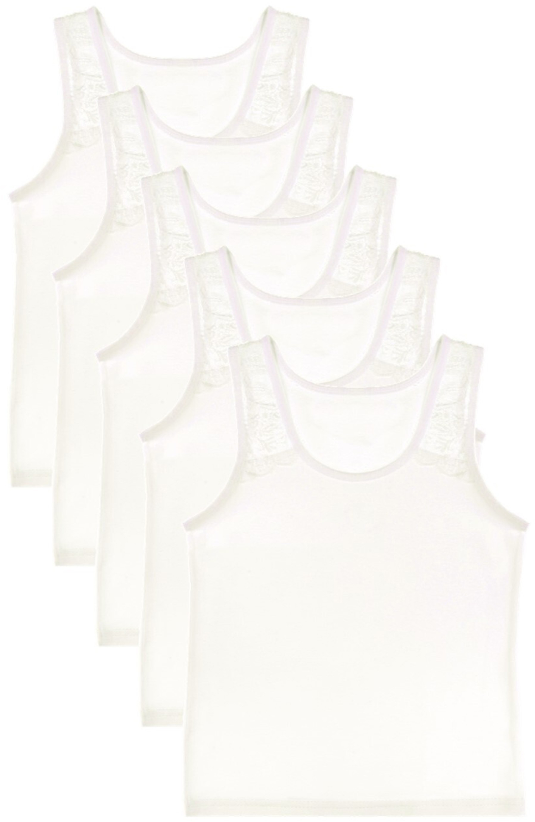

Майка Donella 494336 140-146 см 5 шт Белая