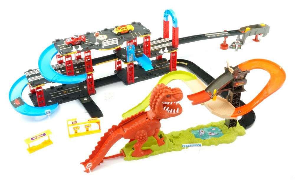 

Автомобильный трек Bambi Динозавр 8899-93