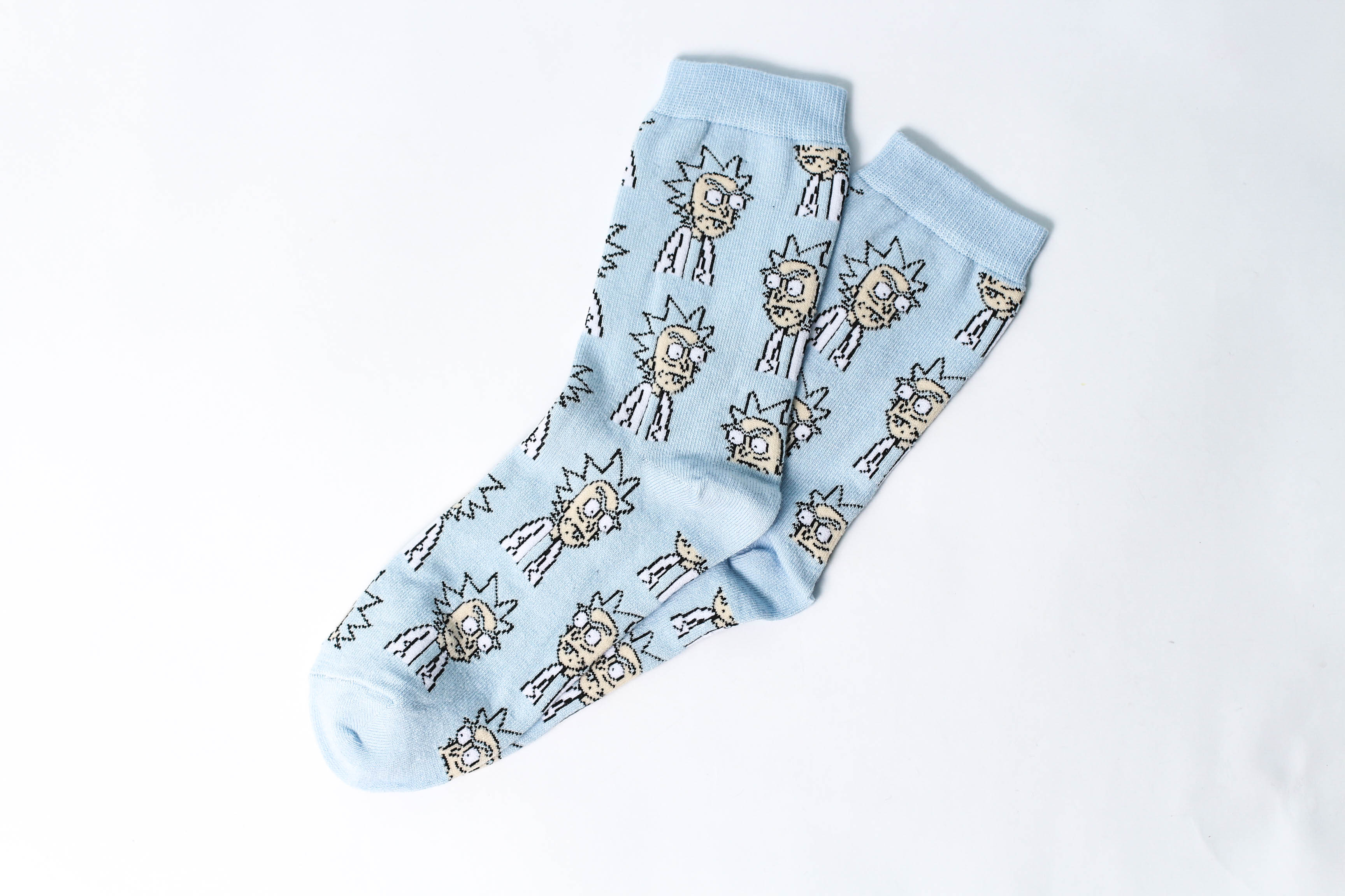 

Носки Crazy Llama`s Рик и Морти-2 223-18 голубой 36-42