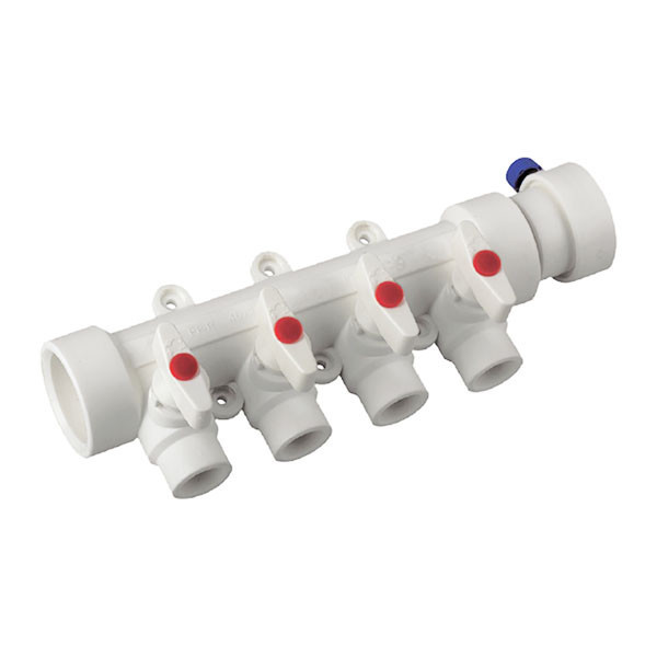 

Коллектор 4-way с шаровыми кранами (40x20) PPR KOER K0171.PRO (KP0221)