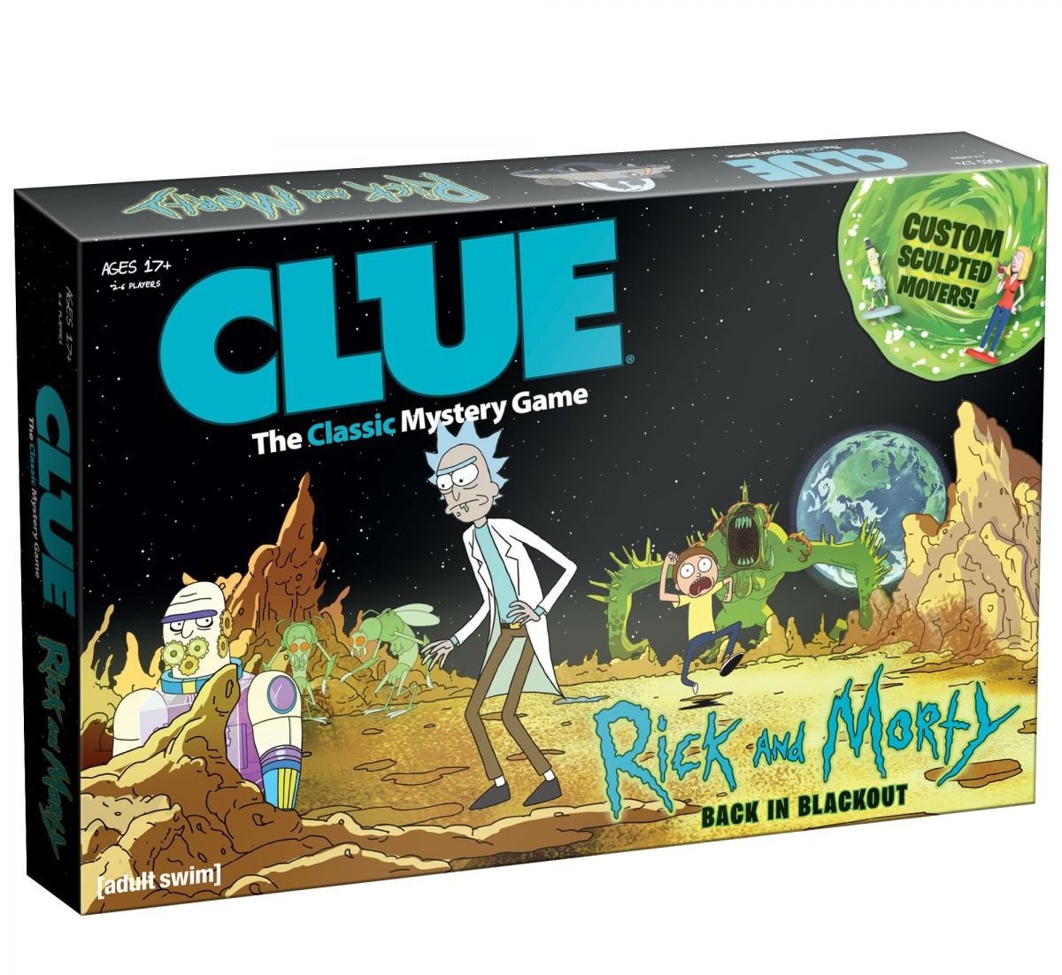 

Настольная игра Winnining Moves Cluedo - Rick and Morty Uk