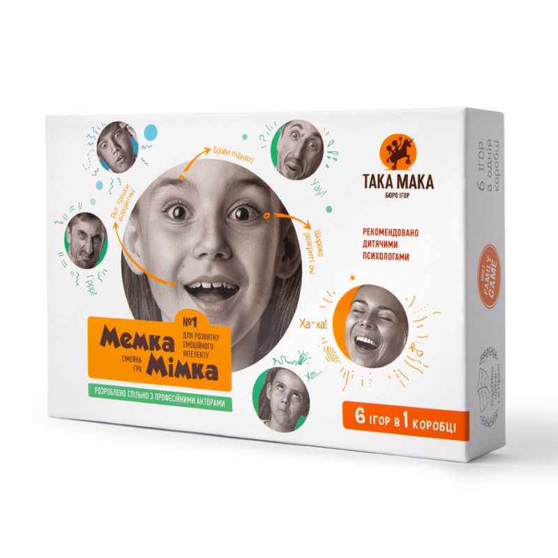 

Настольная игра Така Мака "Мемка Мимка" укр. (960032)