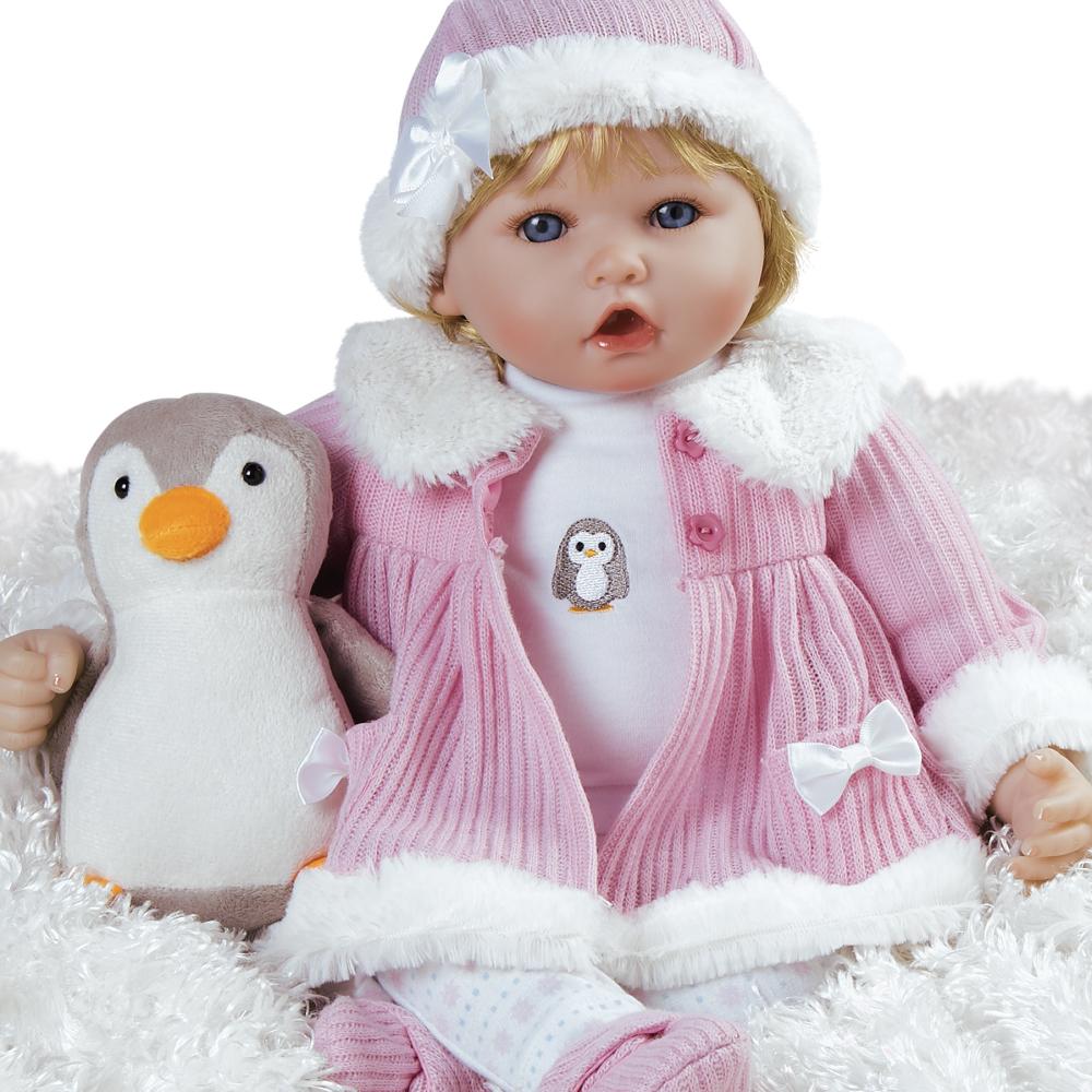 

Кукла реборн девочка ParadiseGalleries Penguin Baby 55.9 см
