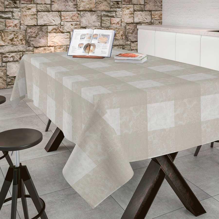 

Скатерть Aitana Textil Millet Blanco поликотон 140х200 cм