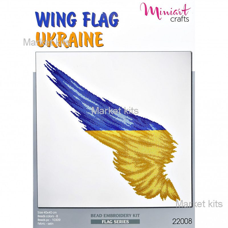 

Набор для вышивания "Крыло: Флаг Украины" Miniart Crafts (Miniart-Crafts22008)