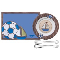 

Столовые приборы TRAMONTINA BABY Le Petit Blue набор 4пр цвет. yпак (64250/680)