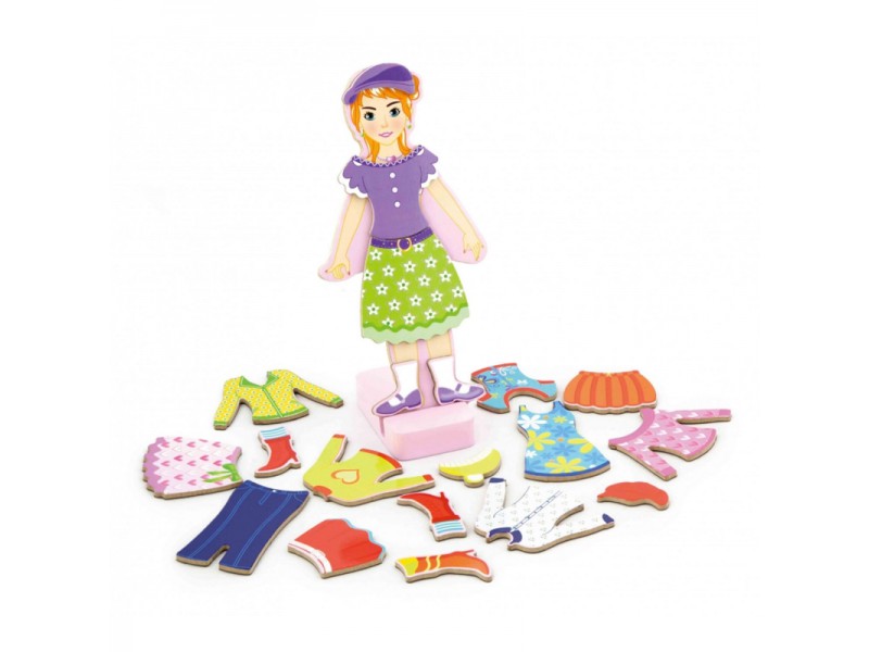 

Игровой набор Viga Toys Гардероб девочки (59652) (F00220972)