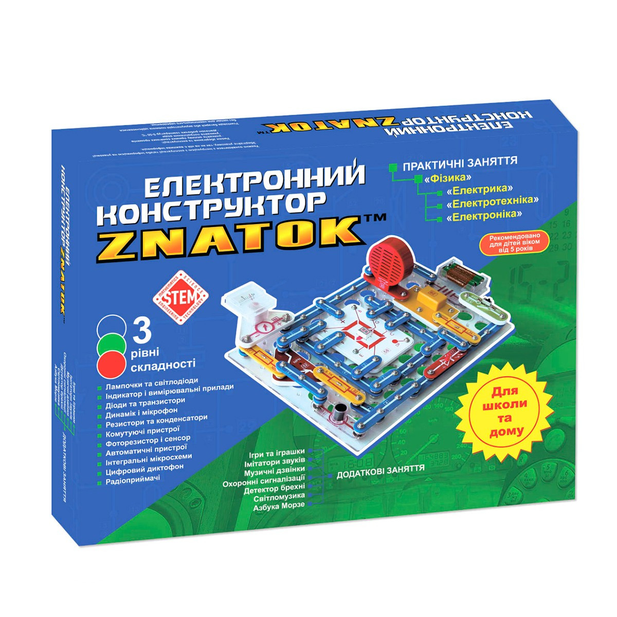 

Электронный конструктор Znatok Школа 999+схем