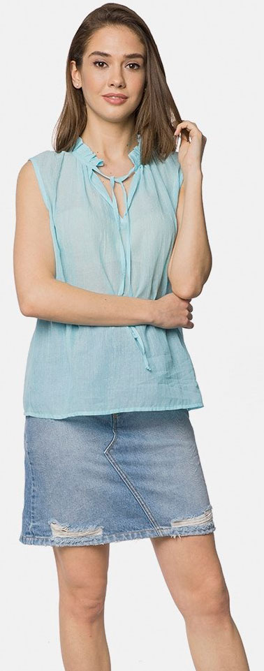 

Блузка MR520 MR 215 2846 0219  Aquamarine, Блузка MR520 MR 215 2846 0219 L Aquamarine