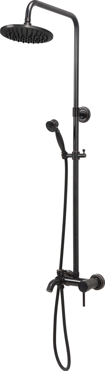 

Душевая колона Fala RETRO Black 2 75813 (CM)
