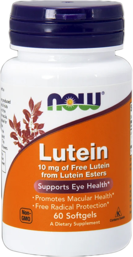 

Минералы Now Foods Lutein 10 мг 60 гелевых капсул (733739030580)