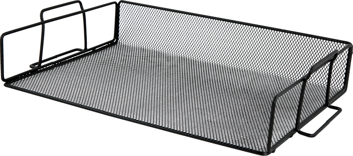

Лоток для бумаг горизонтальный Buromaх металлический черный (BM.6251-01)