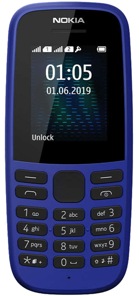 

Мобільний телефон Nokia 105 (TA-1203) Blue