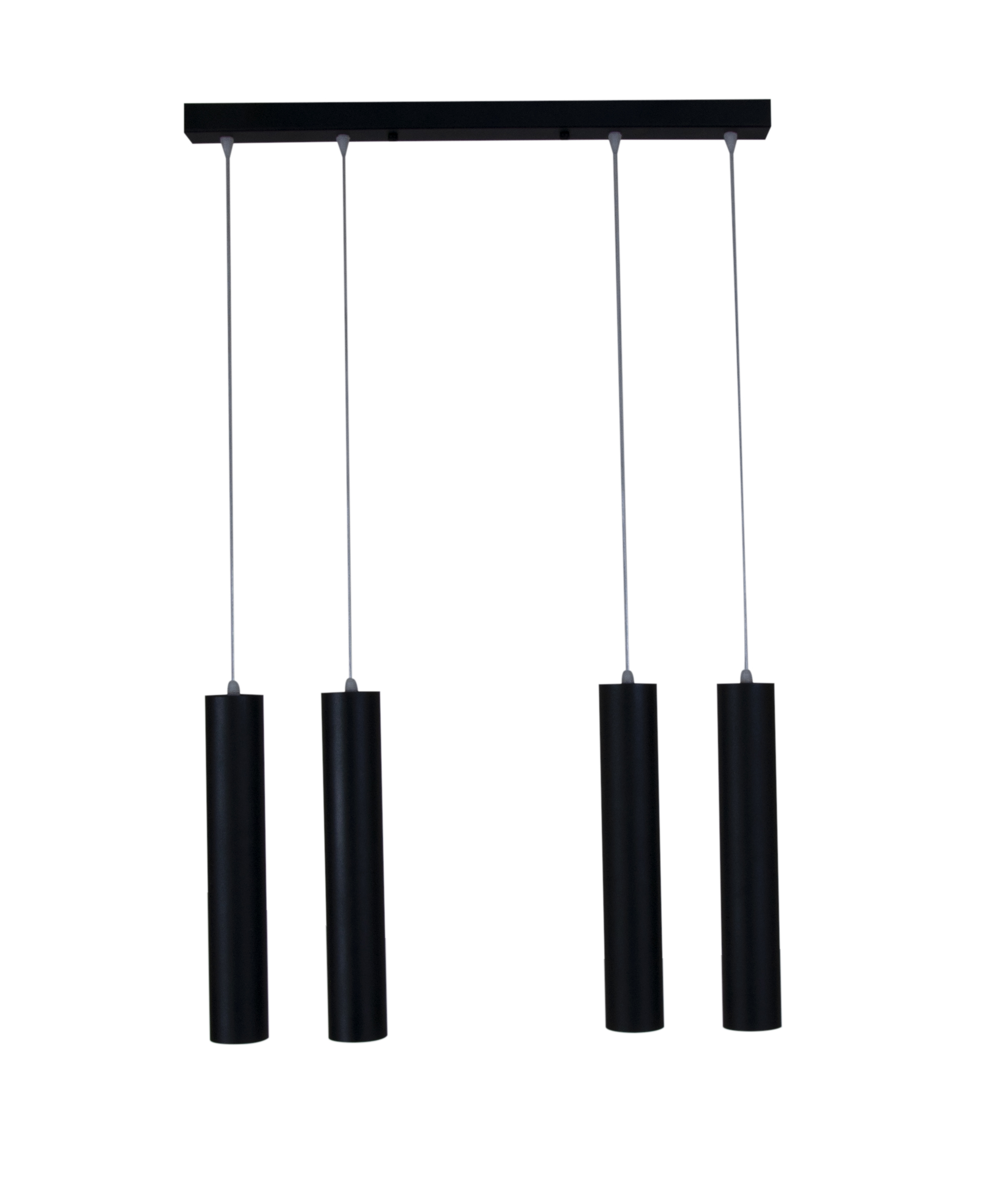 

Люстра Tubo 4L black ТМ MebelLoft 4xGU10 в стиле Лофт черный мат