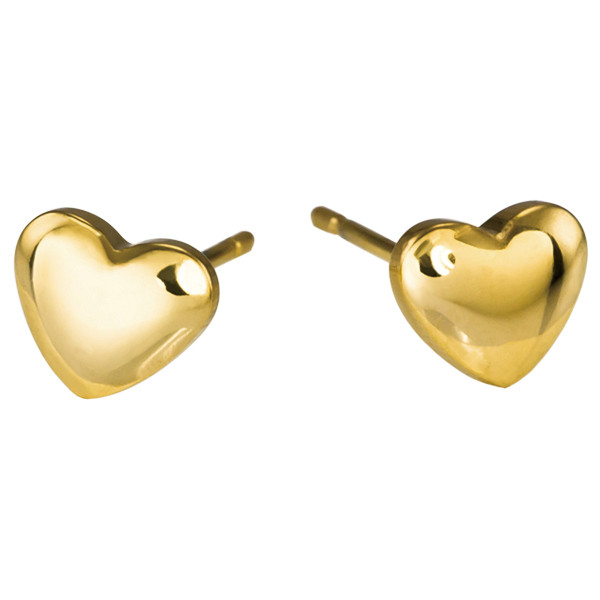 

Женские серьги сердечки Gold New Collection