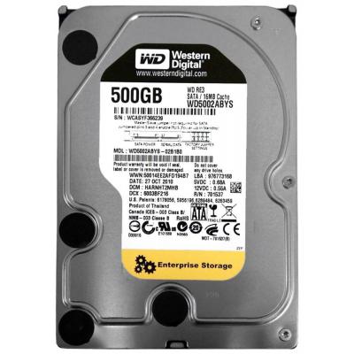 

Жесткий диск 3.5" 500Gb WD (# WD5002ABYS #)