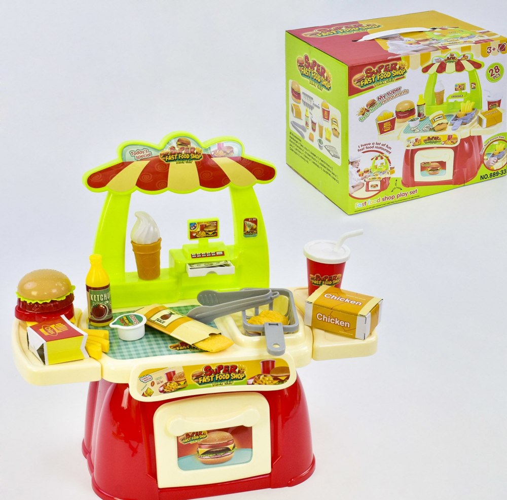 

Игровой набор Фастфуд 889-33 Bambi