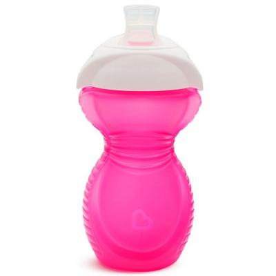 

Поильник-непроливайка Munchkin Bite Proof 266 мл розовый (44166.02)