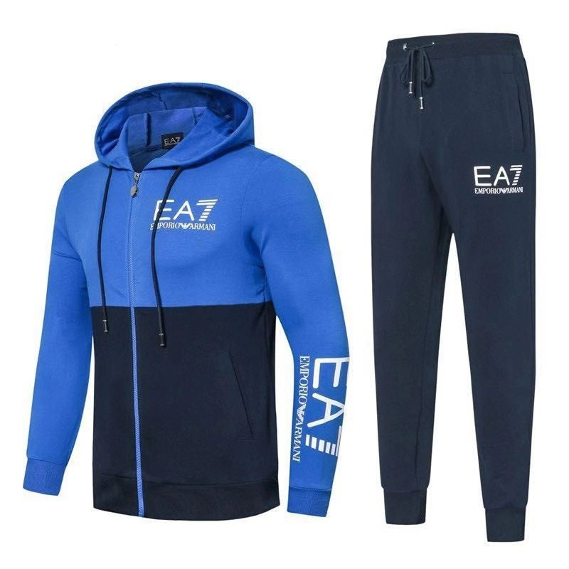 

Спортивный костюм EA7 Emporio Armani Athletic Cotton Tracksuit M Тёмно-синий