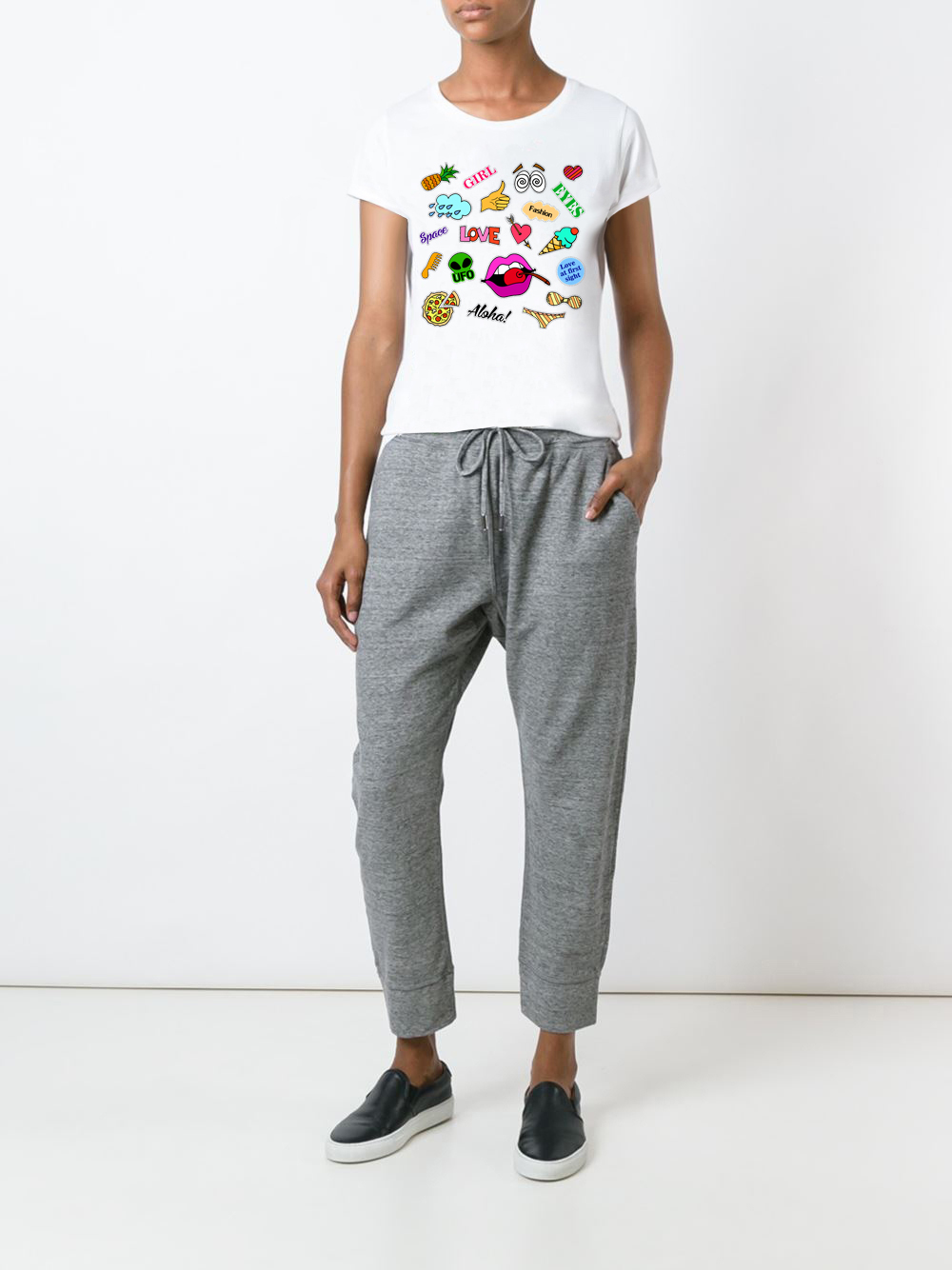 

Футболка Yappi женская  Белый, Футболка Yappi женская S Белый