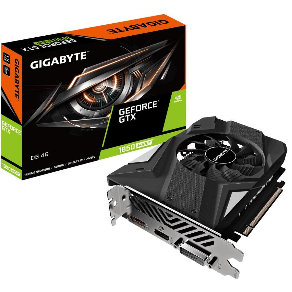 

Відеокарта GIGABYTE GeForce GTX1650 SUPER 4096Mb D6 (GV-N165SD6-4GD)