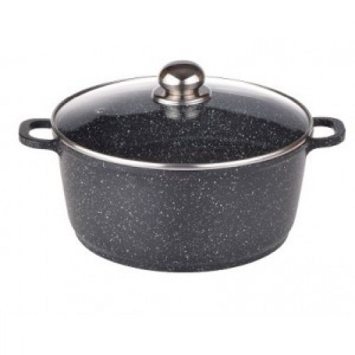 

Кастрюля с крышкой Benson Мраморное покрытие 5,3 л BN-308