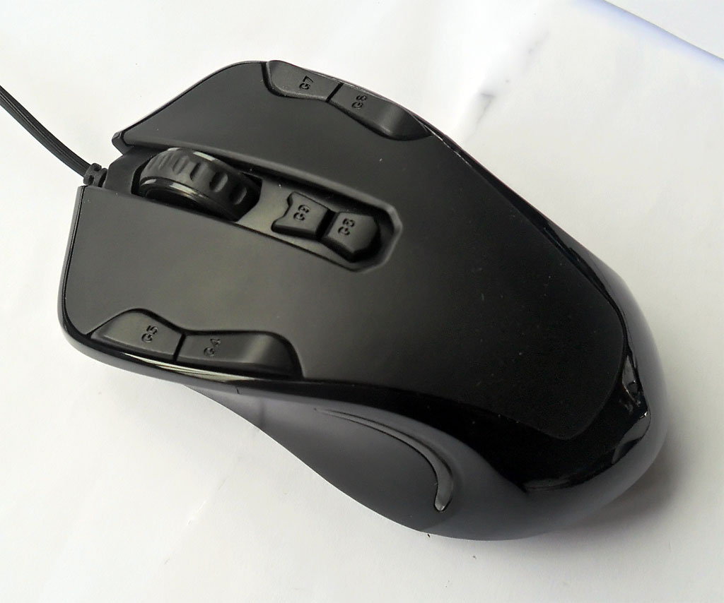 

HQ-Tech HQ-GMW703 Black USB оптическая 3000DPI LED подсветка