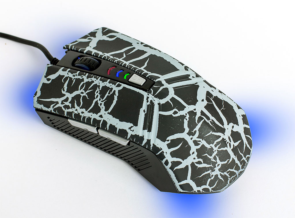 

Мышь HQ-Tech HQ-MV T9 Black USB оптическая 2400DPI LED подсветка