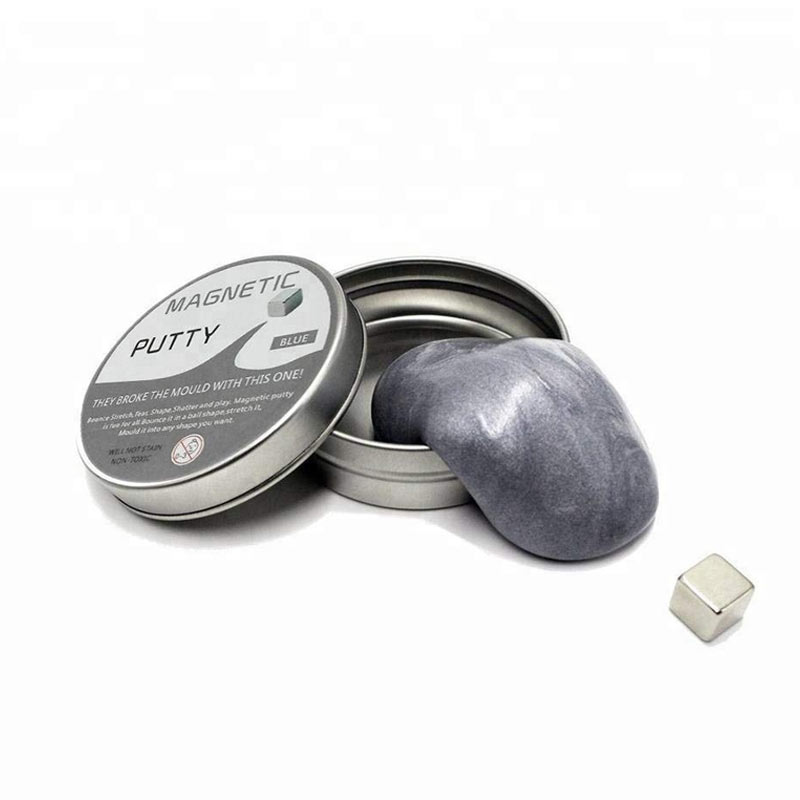 

Магнитный умный пластилин Magnetic Putty Серый