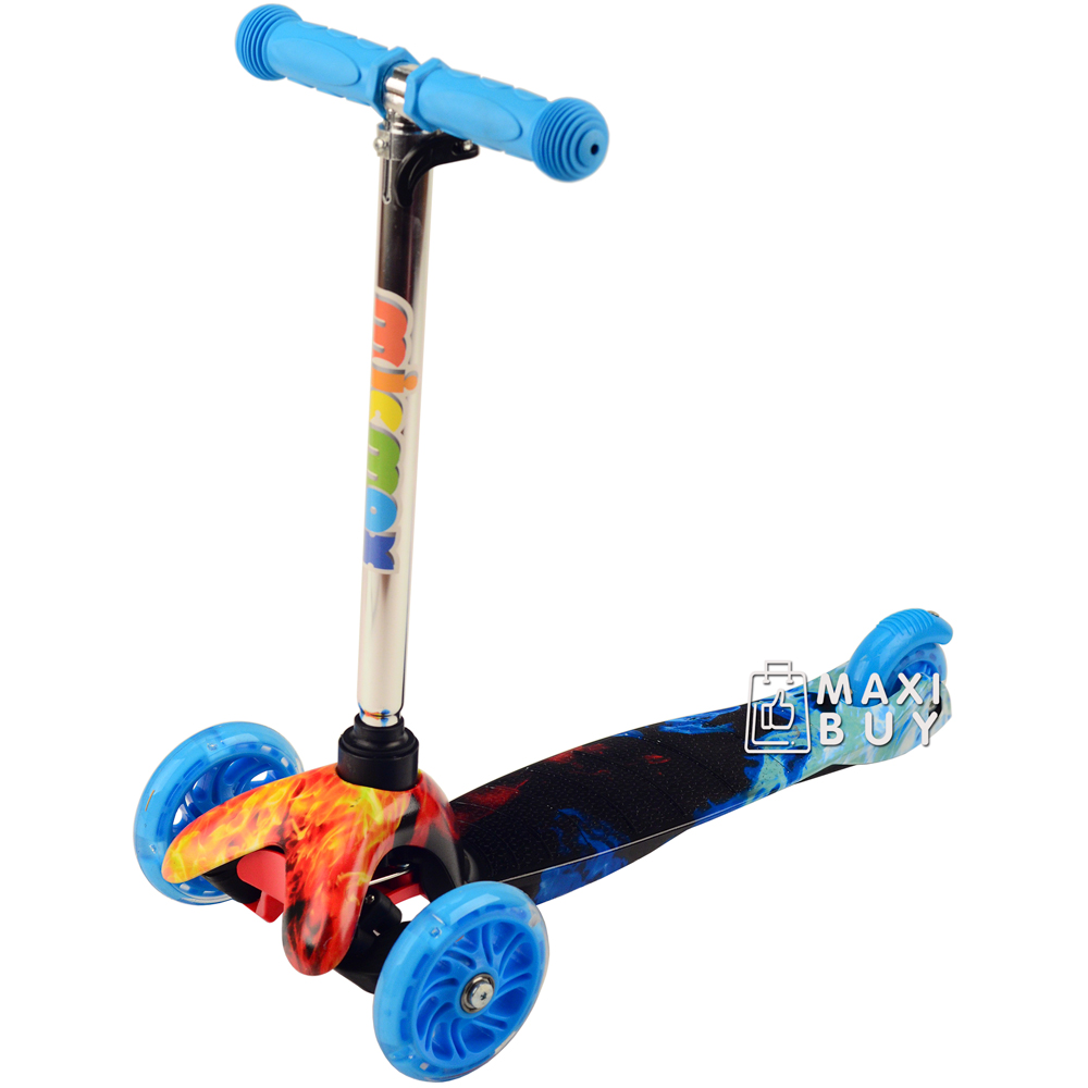 

Самокат детский ScooteX Scooter Mini Art Fire