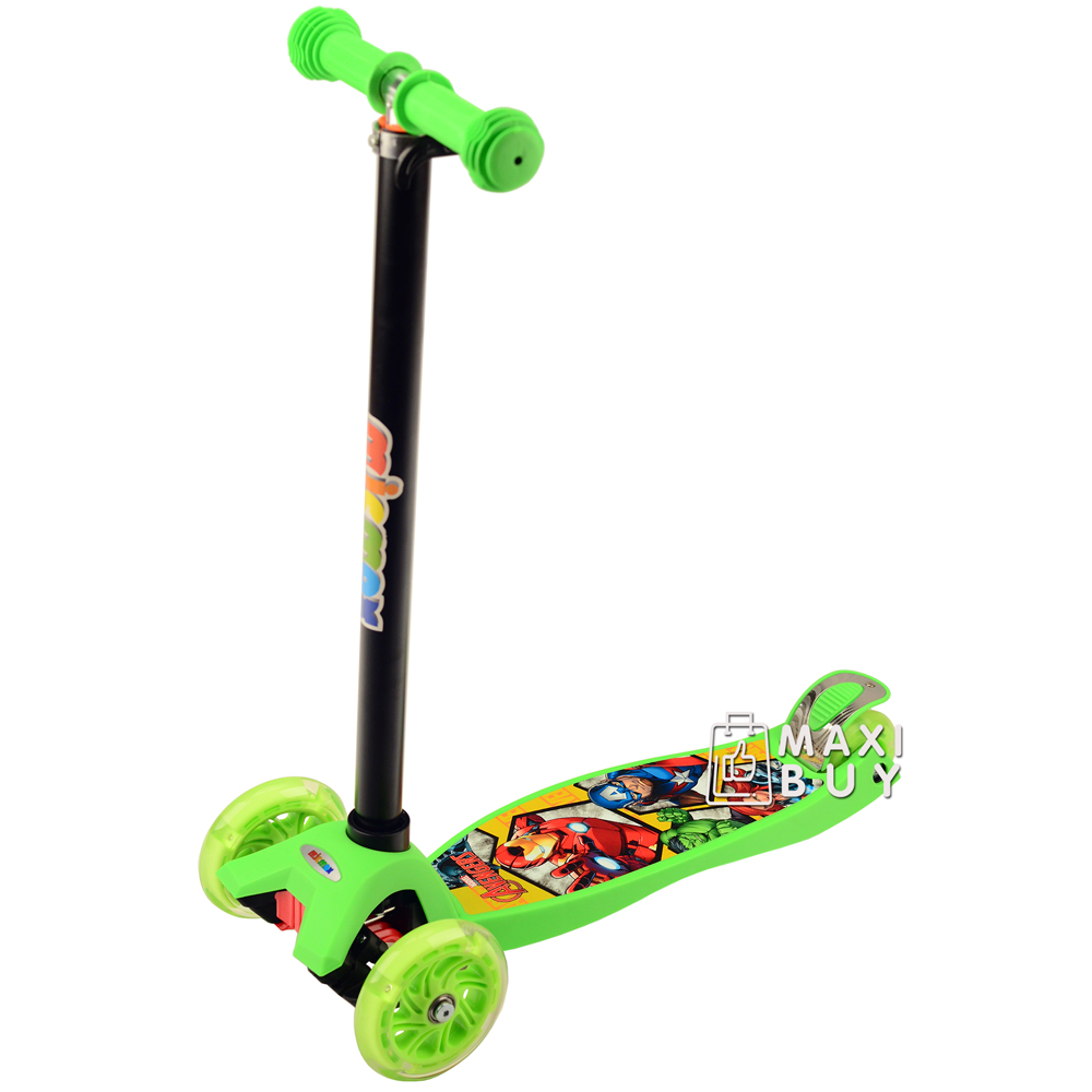 

Самокат детский ScooteX Scooter Maxi Extra Disney Супергерои