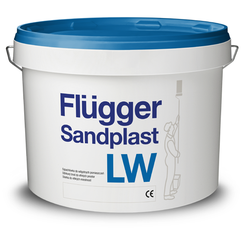 

Среднефинишная шпаклевка Flugger Sandplast LW Light Waterproof, 10л