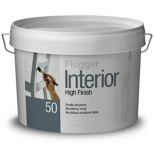 

Полуглянцевая акриловая эмаль Flugger Interior High Finish 50, 3л vit