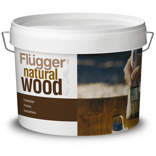 

Водно-дисперсионная морилка Flugger Natural Wood Stain base11, для древесины, 2,8л