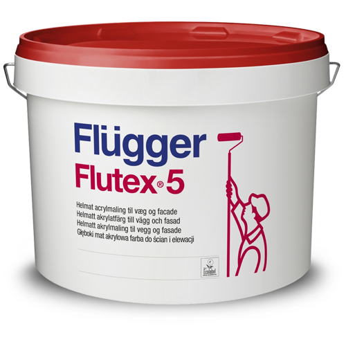 

Матовая акриловая краска Flugger Flutex 5 для стен и фасадов, 9,1л base 3