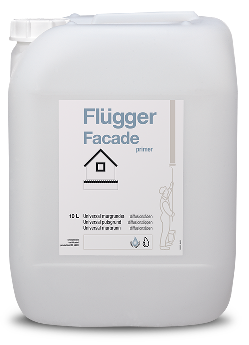 

Грунт силикон-акриловый Flugger Facade Primer, 10л