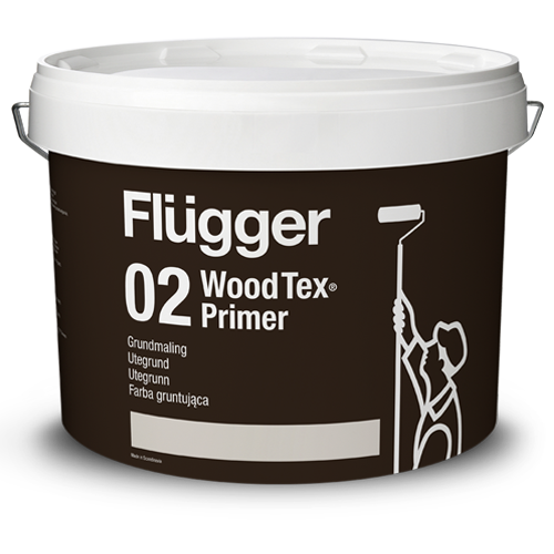 

Краска грунтовочная Flugger Wood Tex Primer, для дерева, 10л