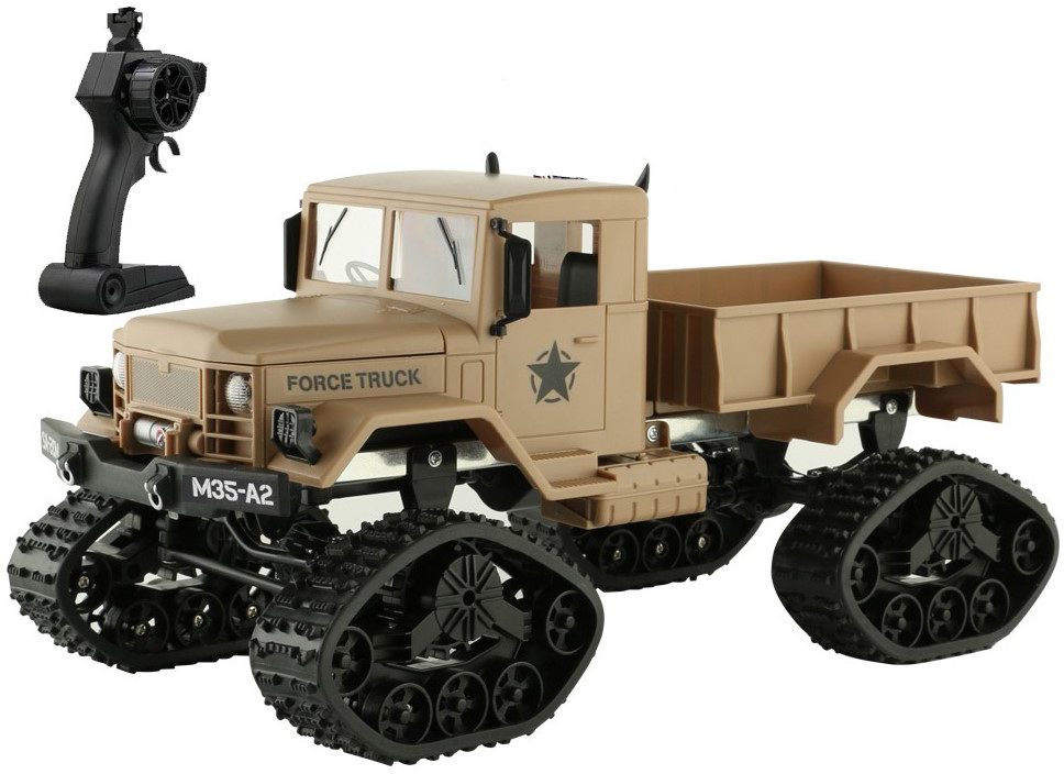 

Машинка на радиоуправлении FAYEE Force Truck Military Yellow Грузовик армейский (4820176246011)