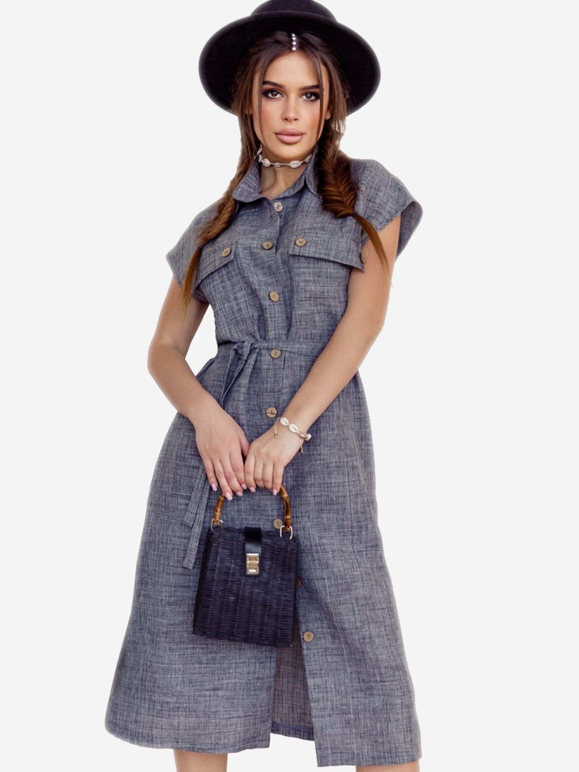 

Платье Marini 772 44-46 Графитовое
