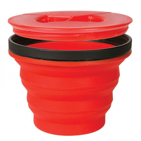 

Горнятко складне з кришкою Sea to Summit X-Seal & Go Medium Red
