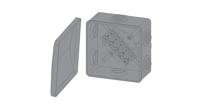

Клемная коробка Norlys 7661 Electric Box S-Box